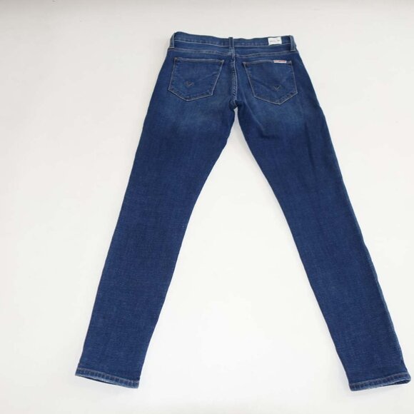 Hudson Women's Natalie Mid Rise Skinny Ankle Jeans Size 26 Blue 28.5" Inseam EUC - Picture 5 of 9